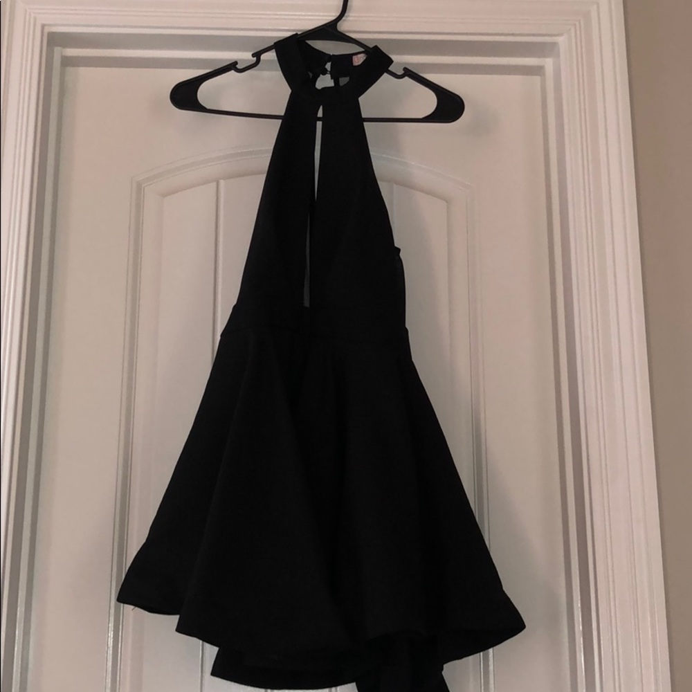 Ginger Fizz Black Dress